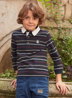 Knitwear, Sweater, Cardigan | T-shirt, Polo Shirt-Sergent Major Navy POLO SHIRT