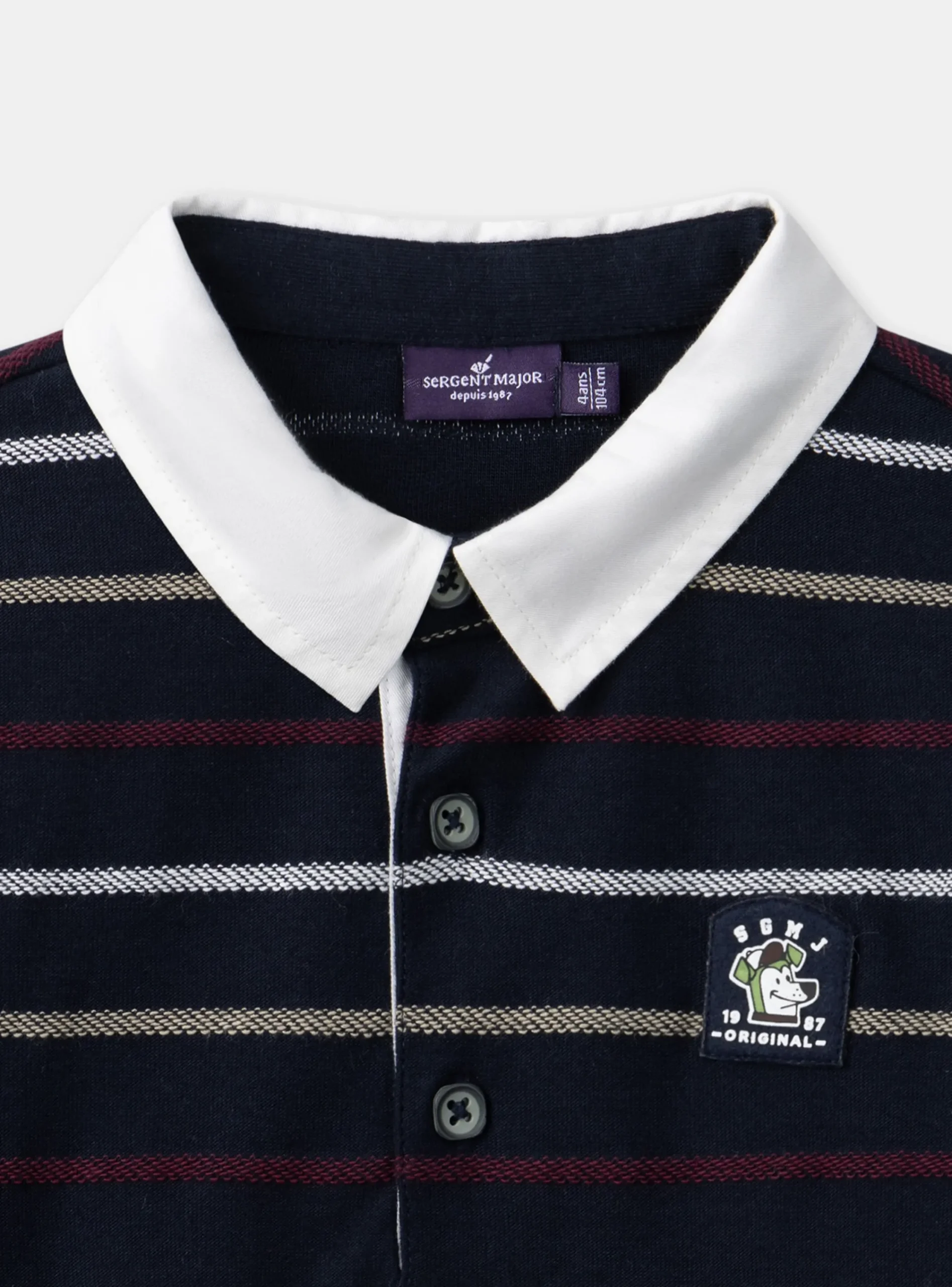 Knitwear, Sweater, Cardigan | T-shirt, Polo Shirt-Sergent Major Navy POLO SHIRT
