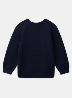 Knitwear, Sweater, Cardigan-Sergent Major Navy PULLOVER