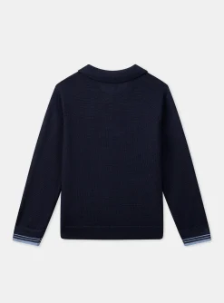 Knitwear, Sweater, Cardigan-Sergent Major Navy PULLOVER