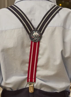 Bags-Sergent Major Navy SUSPENDERS / STRAPS / BRACES