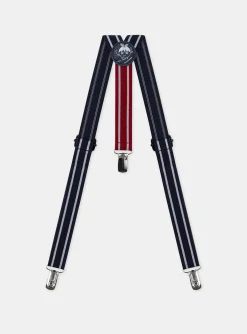 Bags-Sergent Major Navy SUSPENDERS / STRAPS / BRACES