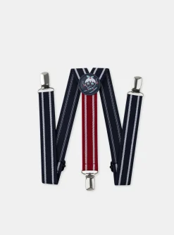 Bags-Sergent Major Navy SUSPENDERS / STRAPS / BRACES