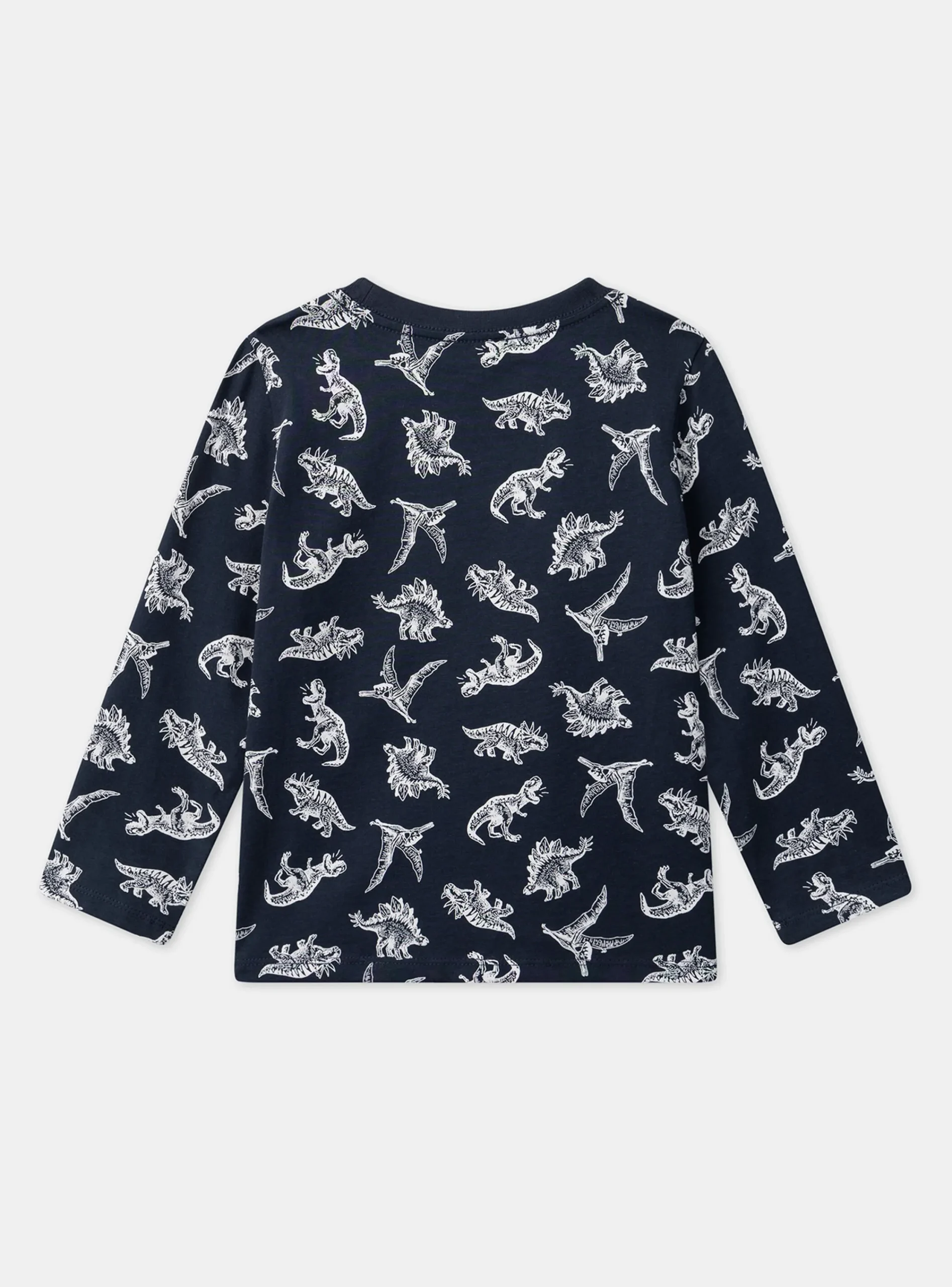 T-shirt, Polo Shirt-Sergent Major Navy TEE SHIRT LS