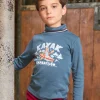 Knitwear, Sweater, Cardigan-Sergent Major Navy TURTLE NECK