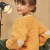 Knitwear, Sweater, Cardigan-Sergent Major Ochre cardigan