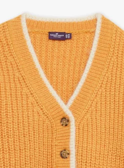 Knitwear, Sweater, Cardigan-Sergent Major Ochre cardigan