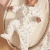 Baby Jumpsuits-Sergent Major Off white BABYGROW