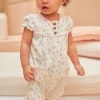 Pajamas & Rompers | Pajamas & Rompers-Sergent Major Off white BABYGROW