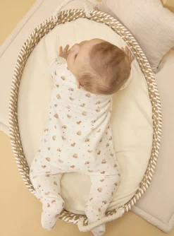 Baby Jumpsuits-Sergent Major Off white BABYGROW