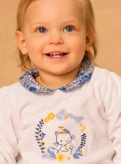 Pajamas & Rompers | Pajamas & Rompers-Sergent Major Off white BABYGROW