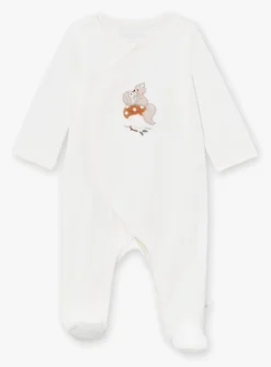 Baby Jumpsuits-Sergent Major Off white BABYGROW