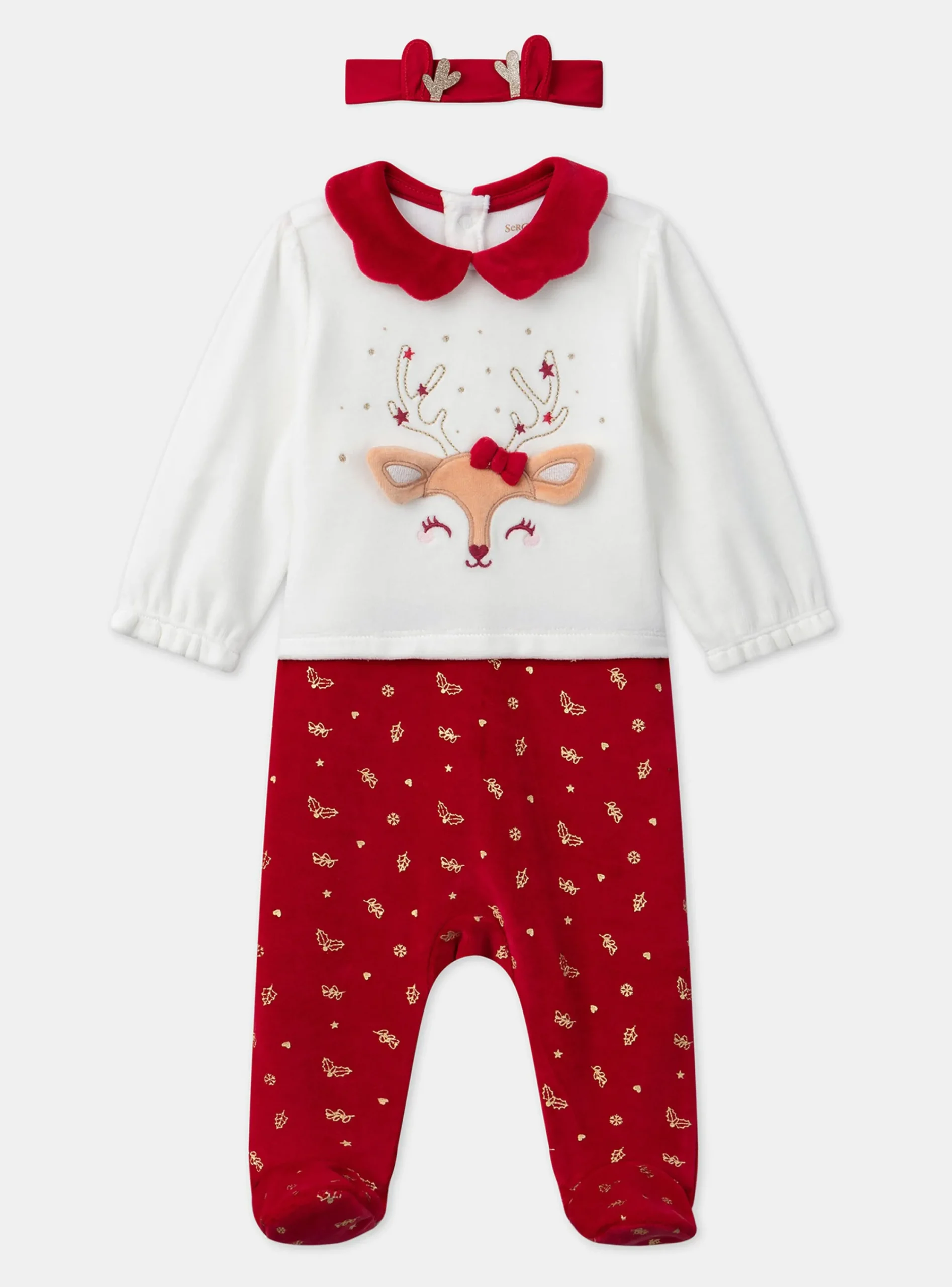 Pajamas & Rompers | Pajamas & Rompers-Sergent Major Off white BABYGROW