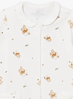 Baby Jumpsuits-Sergent Major Off white BABYGROW