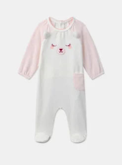 Pajamas & Rompers | Pajamas & Rompers-Sergent Major Off white BABYGROW