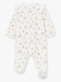 Baby Jumpsuits-Sergent Major Off white BABYGROW