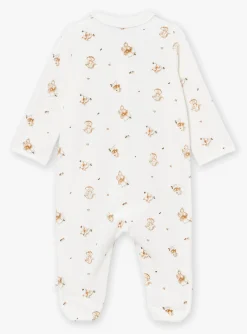 Baby Jumpsuits-Sergent Major Off white BABYGROW