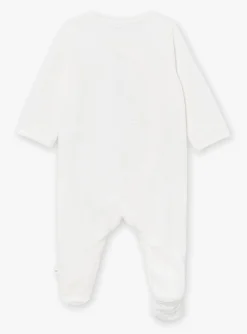 Baby Jumpsuits-Sergent Major Off white BABYGROW