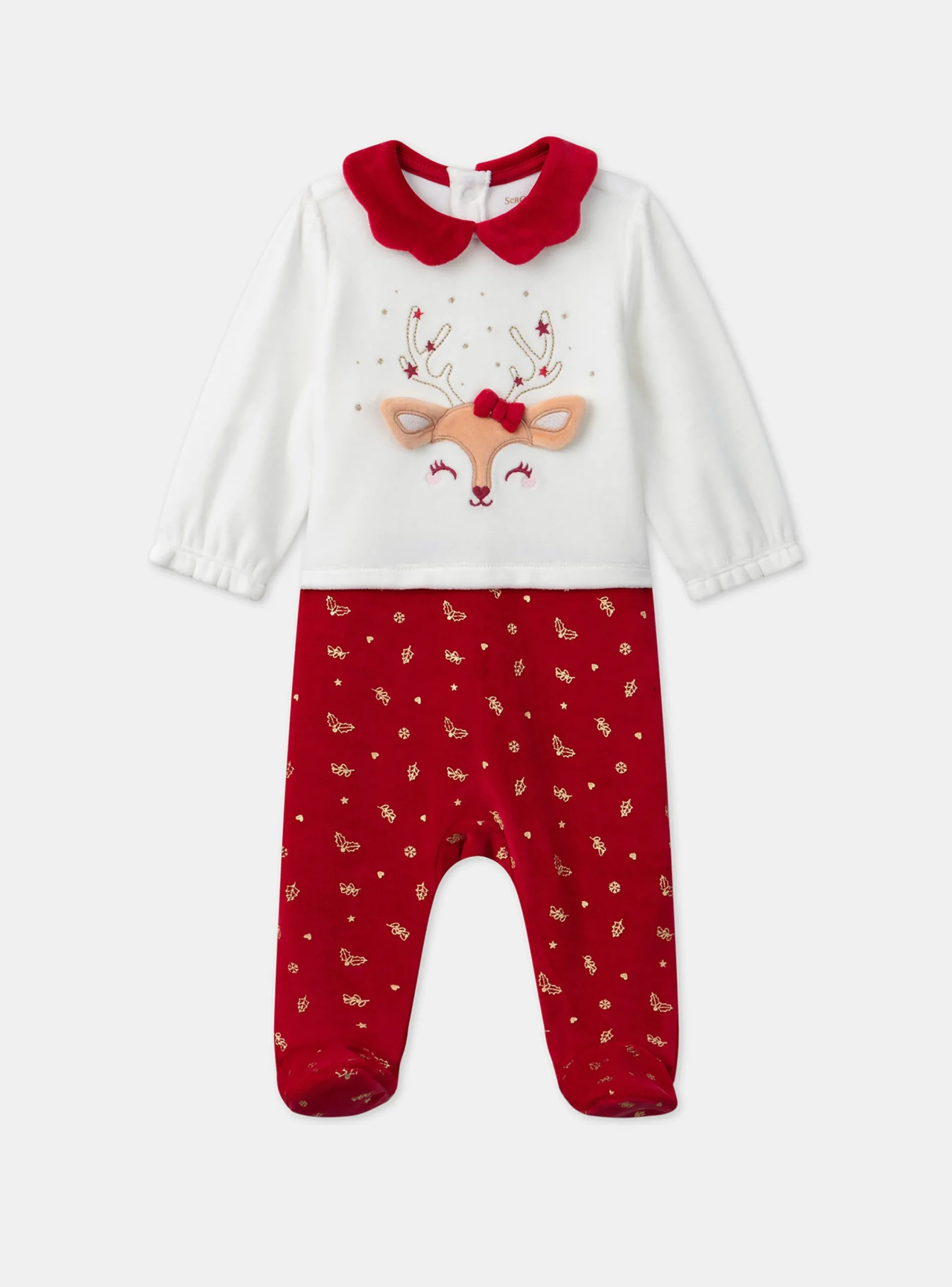 Pajamas & Rompers | Pajamas & Rompers-Sergent Major Off white BABYGROW