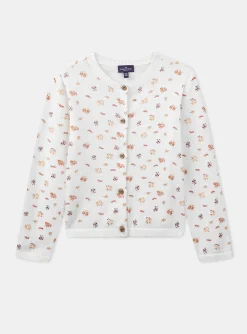 Knitwear, Sweater, Cardigan-Sergent Major Off white CARDIGAN