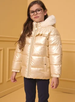 Coat, Parka, Jacket-Sergent Major Off white DOWN JACKET