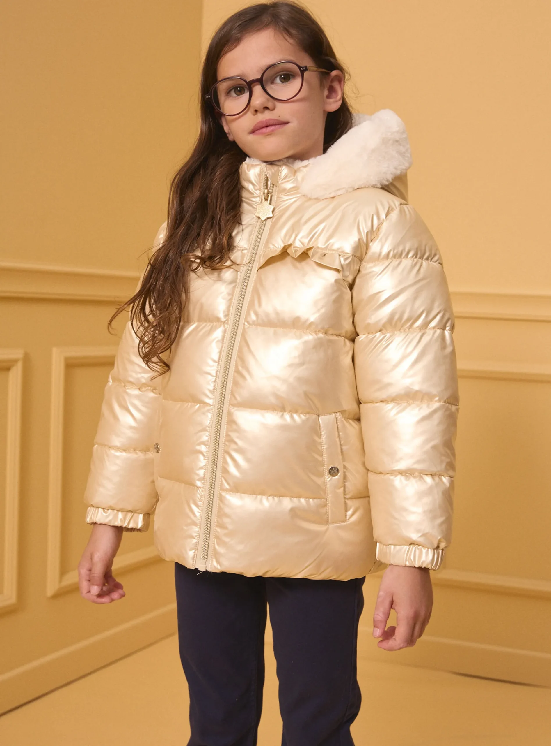 Coat, Parka, Jacket-Sergent Major Off white DOWN JACKET
