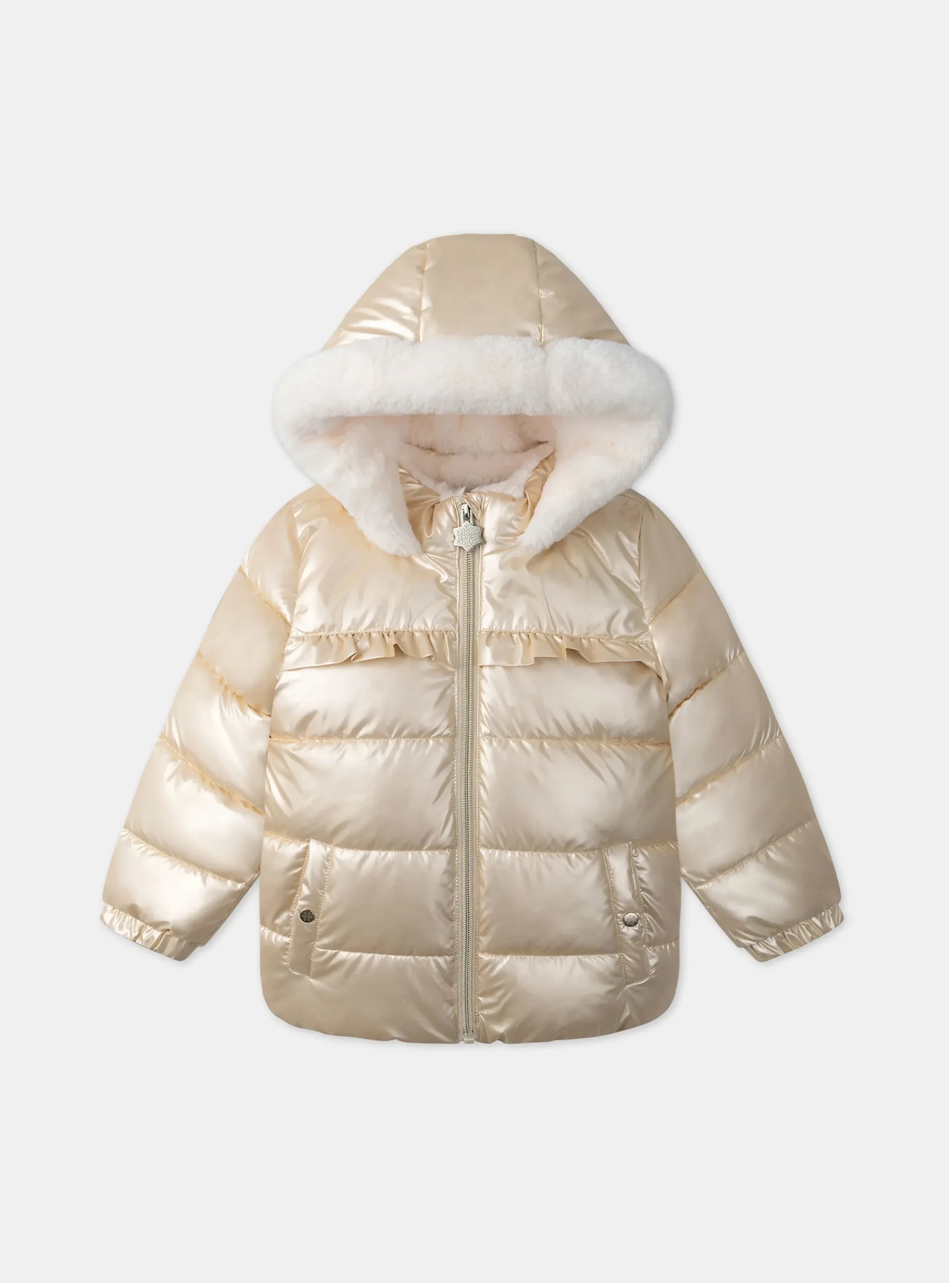 Coat, Parka, Jacket-Sergent Major Off white DOWN JACKET