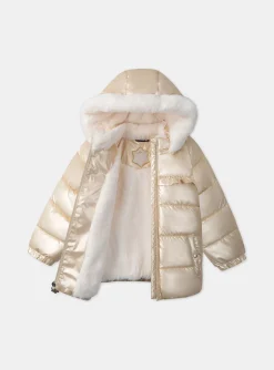 Coat, Parka, Jacket-Sergent Major Off white DOWN JACKET