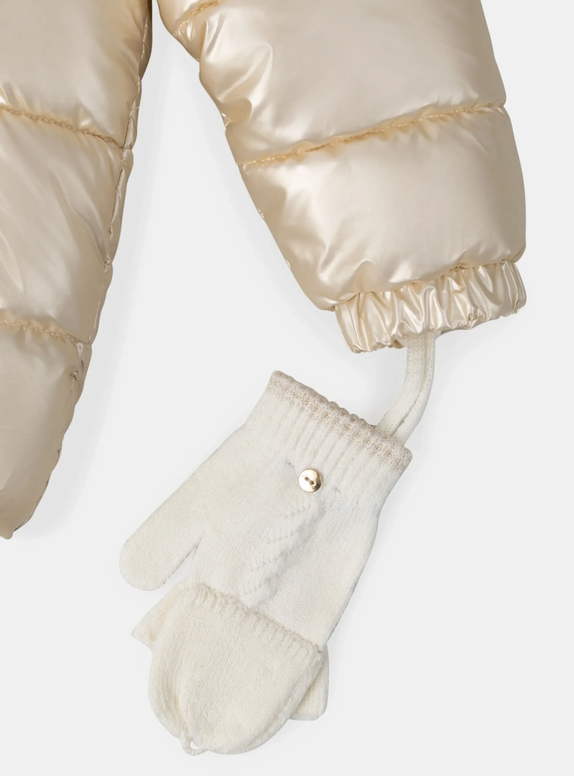 Coat, Parka, Jacket-Sergent Major Off white DOWN JACKET