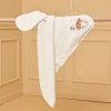 Hat, Mittens-Sergent Major Off white HOODED BATH TOWEL - (BATH) MITT