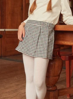 Skirt, Shorts-Sergent Major Off white MINI SHORT SKIRT