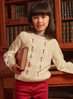 Knitwear, Sweater, Cardigan-Sergent Major Off white PULLOVER