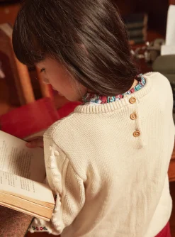 Knitwear, Sweater, Cardigan-Sergent Major Off white PULLOVER
