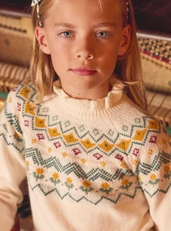 Knitwear, Sweater, Cardigan-Sergent Major off white PULLOVER