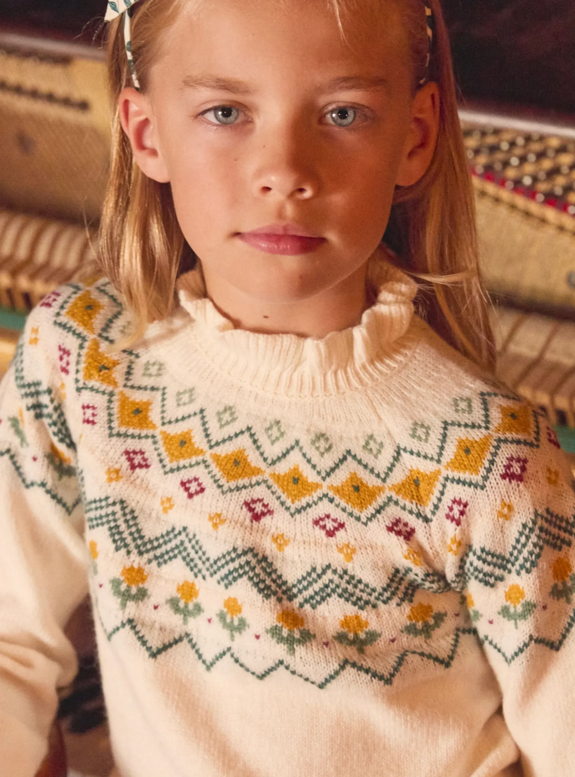 Knitwear, Sweater, Cardigan-Sergent Major off white PULLOVER