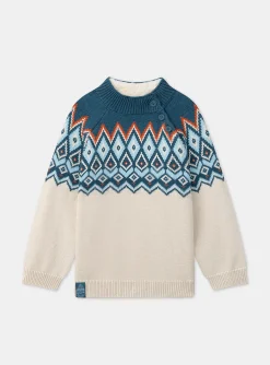 Knitwear, Sweater, Cardigan-Sergent Major Off white PULLOVER