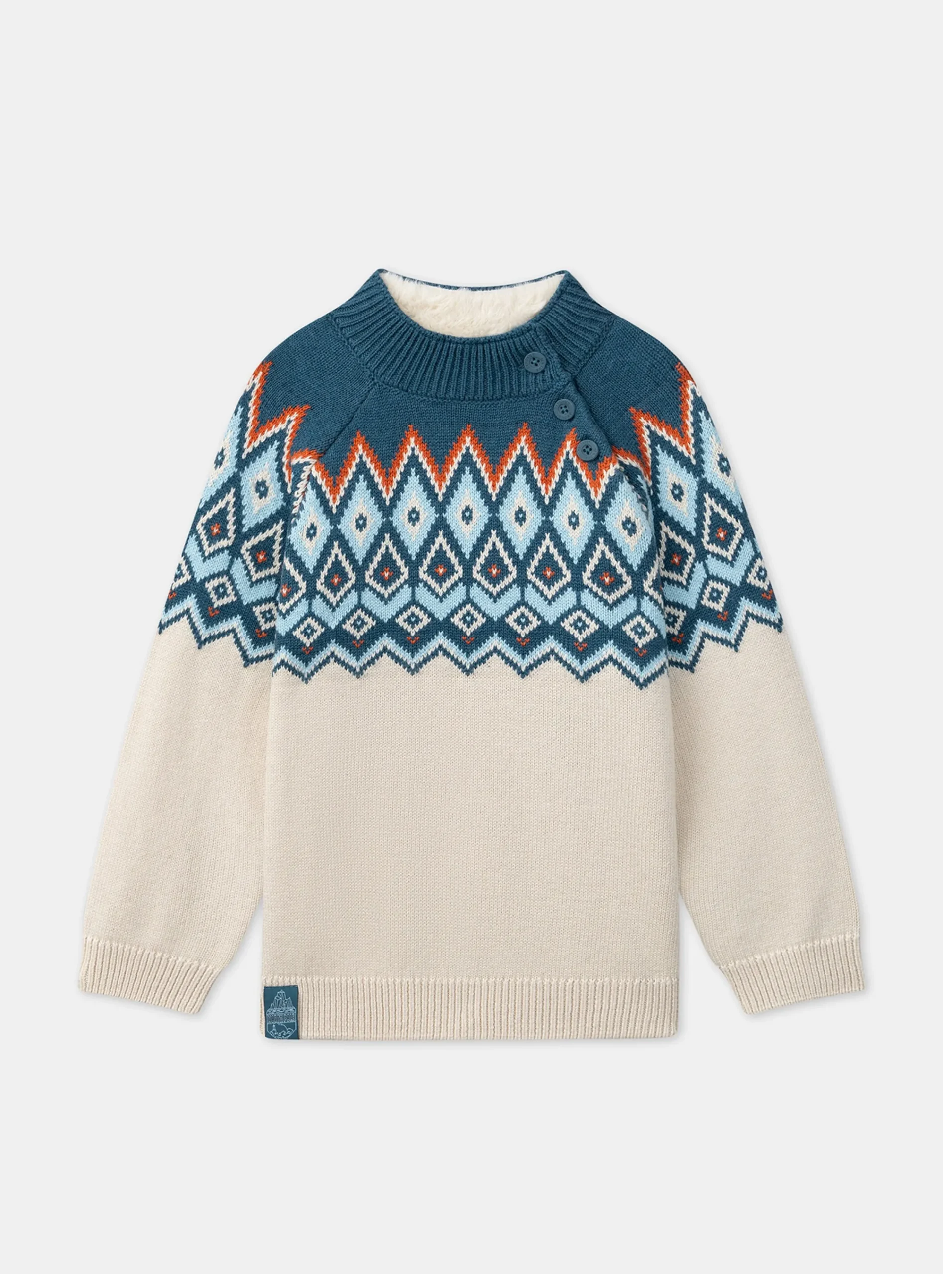 Knitwear, Sweater, Cardigan-Sergent Major Off white PULLOVER