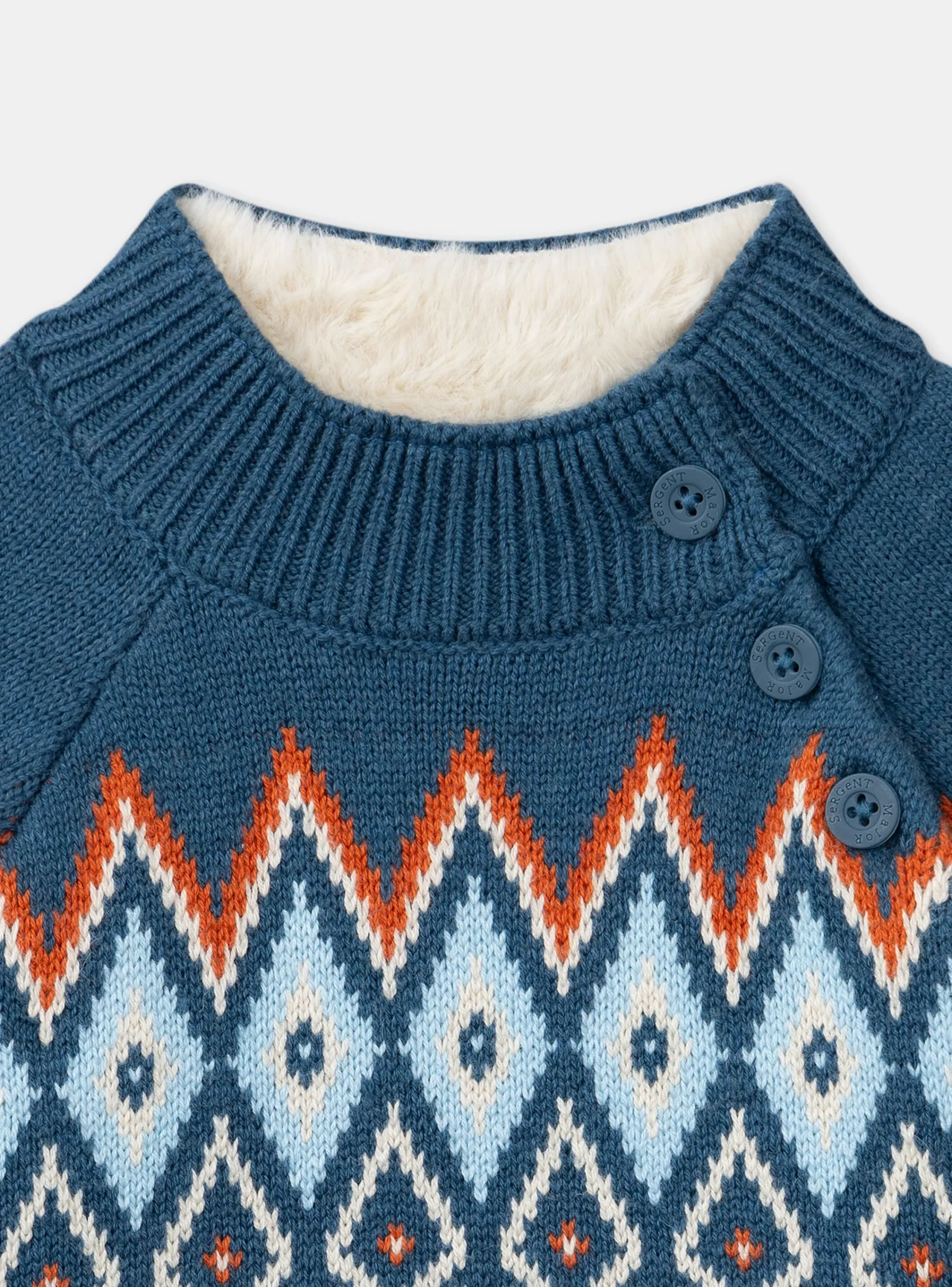 Knitwear, Sweater, Cardigan-Sergent Major Off white PULLOVER