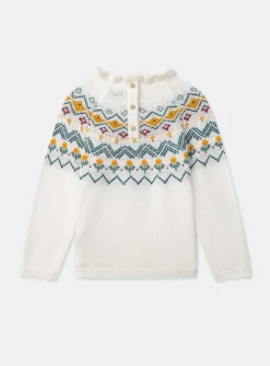 Knitwear, Sweater, Cardigan-Sergent Major off white PULLOVER