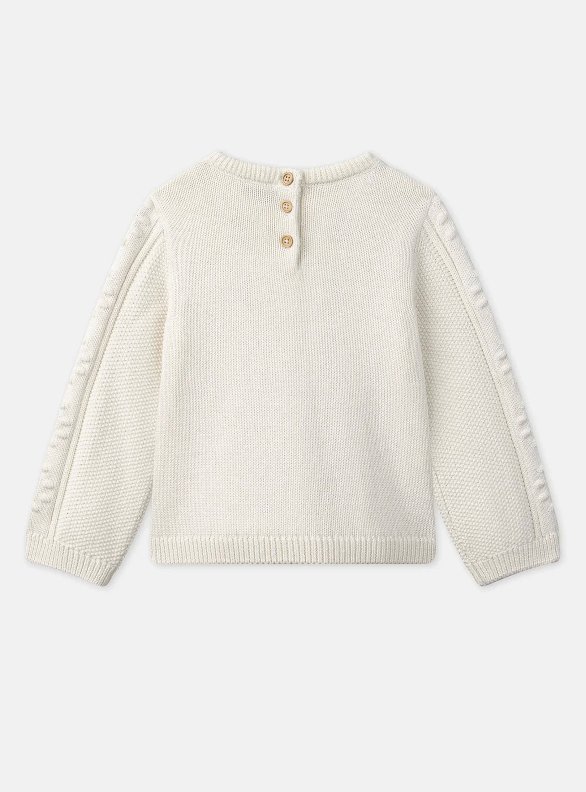 Knitwear, Sweater, Cardigan-Sergent Major Off white PULLOVER