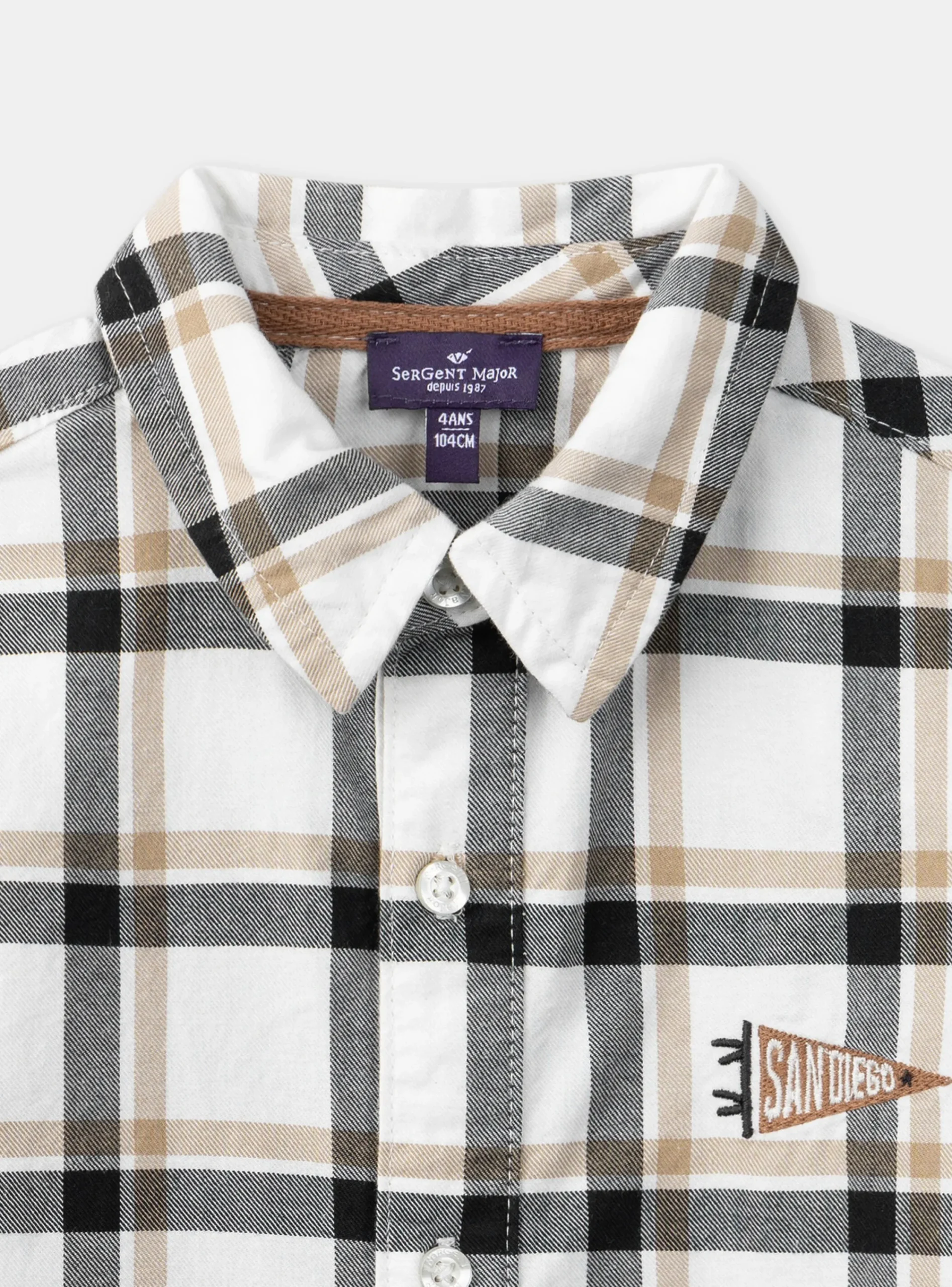 Shirt-Sergent Major Off white SHIRT