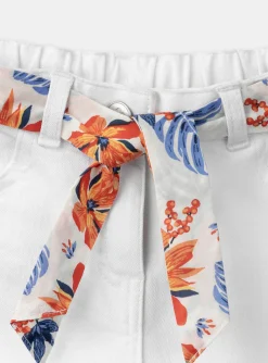 Skirt, Shorts-Sergent Major Off white SHORTS