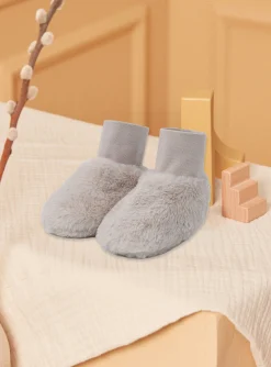 Hat, Mittens-Sergent Major Off white SLIPPERS