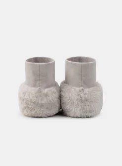 Hat, Mittens-Sergent Major Off white SLIPPERS