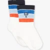 Underwear & Socks-Sergent Major Off white SOCKS