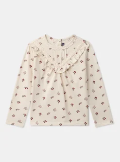 Shirt, T-shirt-Sergent Major Off white TEE SHIRT LS