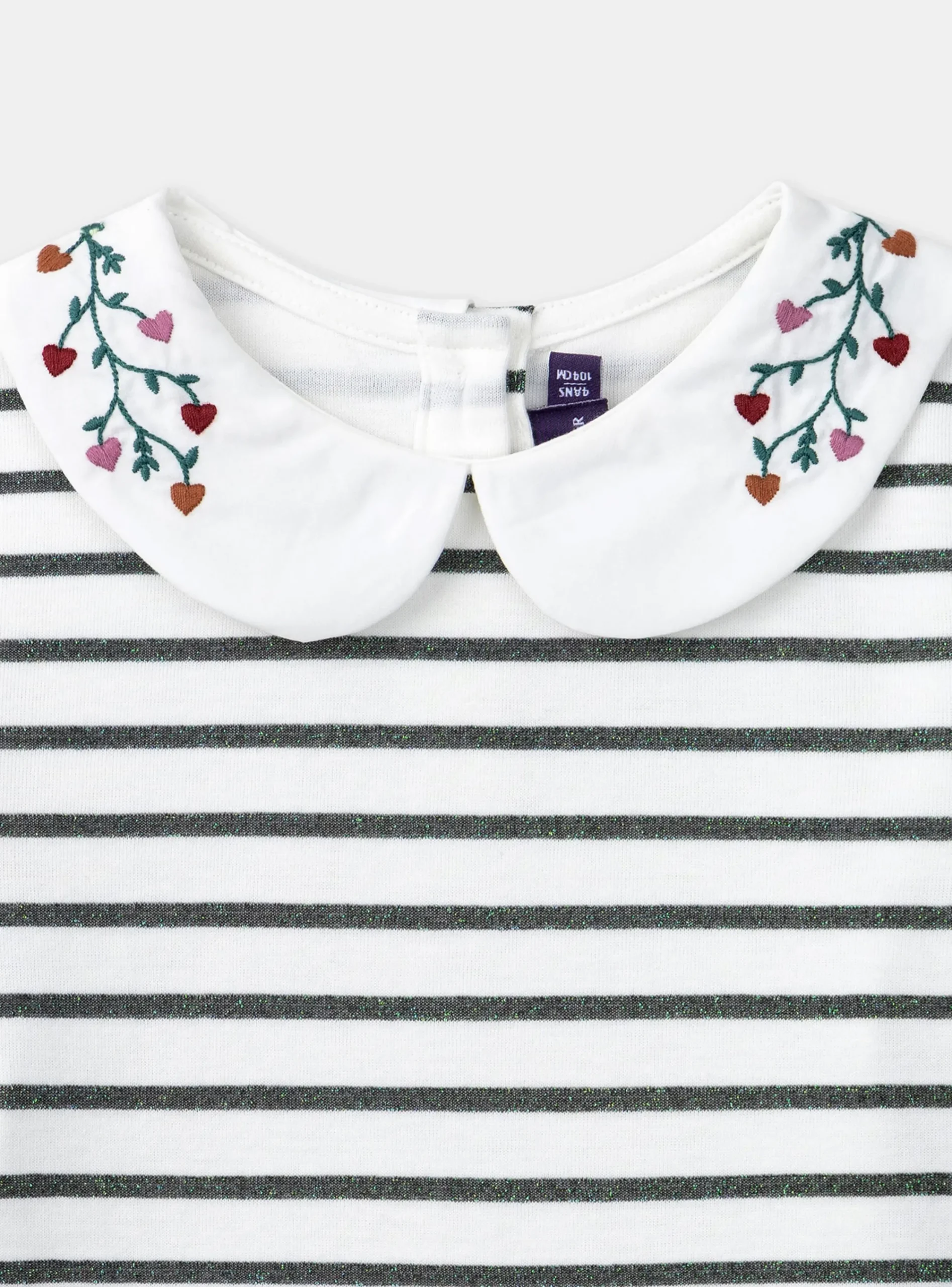 Shirt, T-shirt-Sergent Major Off white TEE SHIRT LS