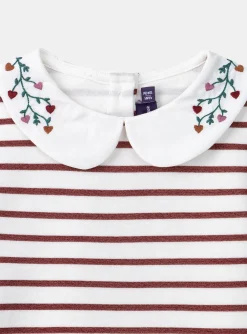 Shirt, T-shirt-Sergent Major Off white TEE SHIRT LS