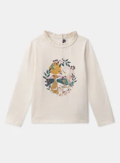 Shirt, T-shirt-Sergent Major off white TEE SHIRT LS