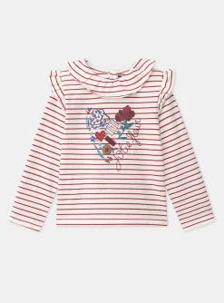 Shirt, T-shirt-Sergent Major Off white TEE SHIRT LS